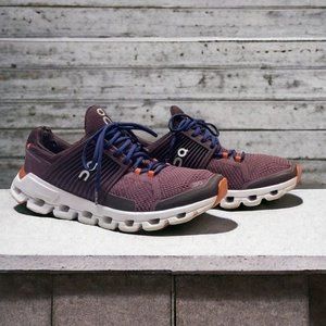 QC On Cloud Helion Speedboard Women's Running Shoes Burgundy Size 9 Athletic